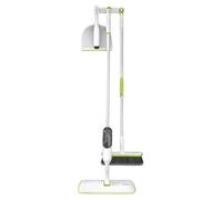 Kit de nettoyage des sols avec fonction pulvérisation, manche télescopique et kit de balayage