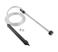 Kit de nettoyage haute pression avec technologie de jet humide, adaptateur en laiton, buse PA, tube d'aspiration en acier, HD/HDS, variantes de couleurs transparentes/noires/dorées, tuyau de 2,8 m