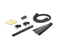 Kit de nettoyage intérieur de voiture Karcher 2.863-304.0 7 pièces avec tube d'extension, buse pour suceur, brosses et chiffon pour aspirateurs secs et humides (7 pièces)