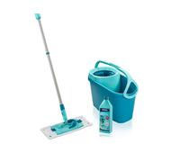 Kit de nettoyage LEIFHEIT 52127 Clean Twist M Ergo + Power cleaner, balai a franges pour sols + seau