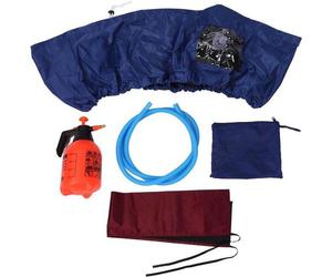 Kit de nettoyage mural pour climatiseur mini-split, étanche, noir
