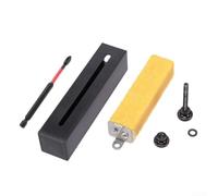 Kit de nettoyage pour bande abrasive avec base en alliage et blocs de caoutchouc multi-usage pour la finition du bois