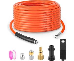 Kit de nettoyage pour buse rotative Jet Nozzle 15M 180 bars, orange