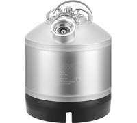 Kit de nettoyage pour fût, kit de nettoyage pour fût de 6,5 litres avec raccord en D et base en caoutchouc, nettoyant pour conduites de bière pour le nettoyage des conduites de bière, kit de nettoyage