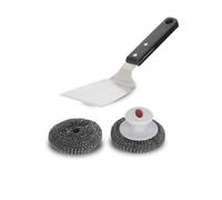 Le Marquier – Kit de nettoyage pour plancha – 1 spatule AGR85 + boules inox AGR26