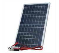 Kit de Panneau Solaire 12 V Complet Générateur de Cellules Solaires Rechargeables Extérieures Portables de Puissance 30 W pour la