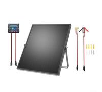 Kit de panneau solaire 25 W 12 V Support de montage réglable | Support réglable à 360 degrés, montage mural ou au plafond, optimal pour l'angle du soleil, installation sûre
