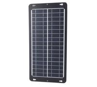 Kit de Panneau Solaire 30 W, Panneau de Solaire Monocristallin Haute efficacité avec Régulateur OBD étanche, Double USB, TYPE C, Ports DC, pour Systèmes 12 V, 24 V, pour