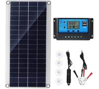 Kit De Panneau Solaire Souple Monocristallin De 100W 12V Panneau Solaire Flexible Module Monocristallin Pour Charger La Batte[H399]