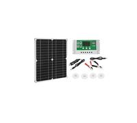 Kit de panneaux solaires 200W, 60a, 12V, chargeur de batterie avec contrôleur, bateau, caravane