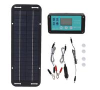 Kit de panneaux solaires 20W 12V avec contrôleur MPPT, chargeur de batterie solaire, panneau solaire pour la maison