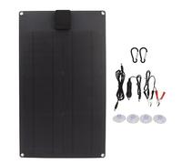Kit de Panneaux solaires 25W 5V 18V, Double Sortie, taux de Conversion élevé, Panneau de Chargeur de Batterie Solaire pour Voiture, Bateau, remorque, Camping-Car
