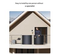 Kit de panneaux solaires 960W – Panneaux solaires monocristallins flexibles avec micro-onduleur de 800W, Wi-Fi et indice de protection IP67
