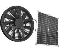Kit de panneaux solaires de 100 W - Ventilateur solaire pour le système de climatisation d'un poulailler.