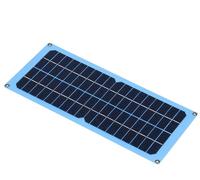 Kit de panneaux solaires flexibles, 15 W, 18 V, avec port USB, indice de protection IP65, idéal pour le camping