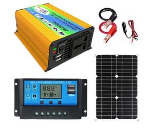 Kit de panneaux solaires hors réseau 3000 W, panneau étanche 18 W, contrôleur de charge 30 A, double écran LCD for la maison