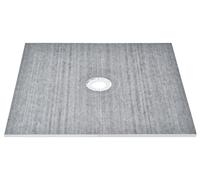 Kit de paroi de douche de 1828x1828 mm avec système de drainage central, en EPS, étanche