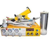 Kit de Peinture en Poudre Manuel, Système de Revêtement Électrostatique avec Pédale, Tension Ajustable 30-50KV pour Projets DIY Automobiles, Outils, Meubles & Machines - Finition Professionnelle