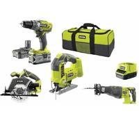 Kit de perçage et accessoires Ryobi RCK184C-242S
