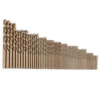 Kit de perçage haute performance M35 - 74 pièces - Acier rapide (HSS-CO) - Forets pour acier inoxydable - Forets pour fonte - Forets pour acier - Haute résistance, longue durée de vie