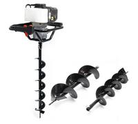 Kit de perceuse à tarière, 1,4 kW, 52 cm³, comprenant 3 mèches (100/150/200 mm)