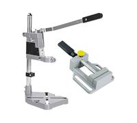 Kit de perceuse en fonte 40 cm Gabarit de perçage de précision | Base en fonte, élimine les secousses à la main, 40 cm de hauteur, trous droits de précision, montage sécurisé