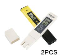 Kit de pH-mètre multifonction pour tests TDS, pH, EC et température - Étalonnage facile et haute précision
