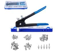 Kit de pièces à riveter 86 pcs avec écrous M3 M4 M5 M6 M8 et 5 broches - Outils d'inserts filetés pour rivets - OUYLAF