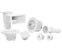 Kit de pièces à sceller AQUALUX pour piscine enterrée 8x4 liner
