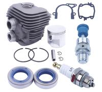 Kit de pièces de cylindre et de piston pour machine de découpe - 50 mm, comprenant la bougie et le joint d'étanchéité d'huile