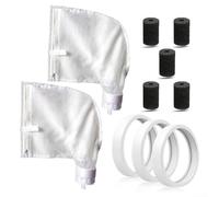 Kit de pièces de nettoyage de piscine Polaris 360 380, sacs en maille de nylon, roues de rechange C10 C-10, brosse de tuyau de balayage pour Zodiac 180 280 480 3900 Sport