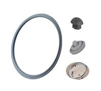 Kit de pièces de rechange 3 en 1 pour autocuiseur WMF Perfect & Perfect | Joint d'étanchéité de 22 cm, valve principale, vanne d'indicateur de pression - Convient pour autocuiseur de 3 à 8,5 litres