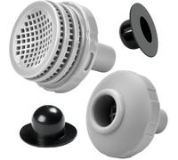 Kit de pièces de Rechange d'entrée et de Sortie d'eau de Piscine Hors, Pièce de Rechange pour Accessoires de Piscine Intex/Coleman