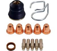 Kit de pièces de rechange pour torche plasma Trafimet Ergocut S25K S25, S35K, S45 PR0110 Electrode, PD0116 08 embouts