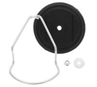 Kit de Pièces pour Tondeuse à Gazon, Noir Pp Acier | Rondelle et Écrou Inclus, Installation Simple, Couvercle de Base, Remplacement Complet pour Lame et Taille-bordure