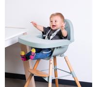 Childhome - Kit de pieds long et repose pieds pour chaise haute Evolu - Menthe