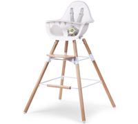 Childhome - Kit de pieds long et repose pieds pour chaise haute Evolu - Naturel