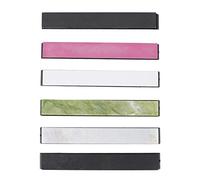 Kit de pierre à aiguiser les couteaux, grain 800 à 10 000, 6 pièces | Outil de pierre à aiguiser les couteaux, Kit de pierre à aiguiser pour couteaux de cuisine, hachoir, 5,9x0,8x0,2 pouces