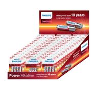 Kit de piles Philips SXD6004M/10 Power Alkaline 50 pièces