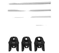 Kit de pinces à sertir, en acier allié, poids : 7,89 kg, tailles de mors : TH 16 / TH 20 / TH 26, pince à sertir manuelle, adaptée aux raccords de tuyaux en cuivre