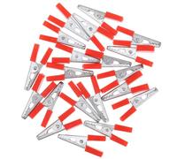 Kit de Pinces Crocodiles Isolées 24 Pièces, Ouverture 6 Mm