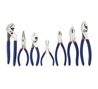 Kit de Pinces,Serre-Joint Portable À Bec Long - Jeu De 7 Pinces Automobile,pour atelier, plomberie, électricité, bricolage, automobile, extérieur, construction, ménage, maison, jardin,