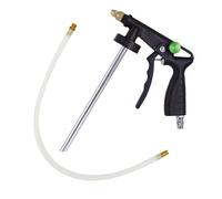Kit de pistolet de pulvérisation de sous-couche | ABS+ noir argent tuyau 53cm buse réglable | Peinture châssis outil de revêtement métallique anti-rouille | Protection de véhicule bricolage de