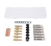 Kit de pistolet de soudage MIG compatible avec la soudeuse MB15 15AK, comprend une buse conductrice, des pointes de 0,03 pouces, un diffuseur, des tiges de connexion, une t