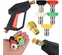Kit de pistolet haute pression, 4000 psi, 5 buses, adaptateur Easy!Lock, M22, 275 bars