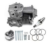Kit de Piston Cylindre 39mm avec Bouchon, pour Moteur Tondeuse à Gazon Honda GX35 GX35NT, Outils électriques Jardin