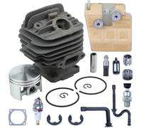 Kit de piston cylindre de 44 7 mm ajustement pour STIHL 026 028 MS180 MS260 MS360 Pièce de tronçonneuse avec le pliage de filtre à