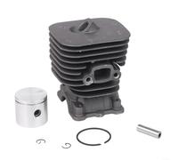 Kit de piston cylindrique pour tronçonneuse 124, 125C, 125E, 125L, 125LD, 125R, 125RJ, 128C, 128L, remplace 545001001 545030301 Pièce de réparation de moteur en métal de taille standard pour