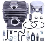 Kit de piston de cylindre de 52 mm pour STIHL MS460 046 Pièce de remplacement de tronçonneuse avec roulement à aiguille Filtre de