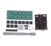 Kit de planche d'entraînement à souder électronique avec lumières décimales pour débutants - Fabrication de circuits standard (B)